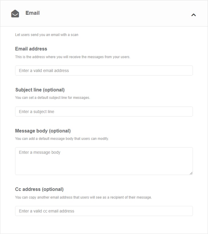 how to create a qr code for your email